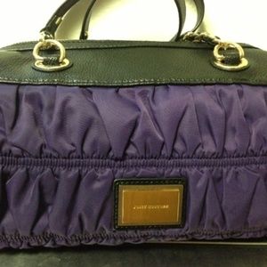 Juicy Couture Purple Handbag Steffy NYLON